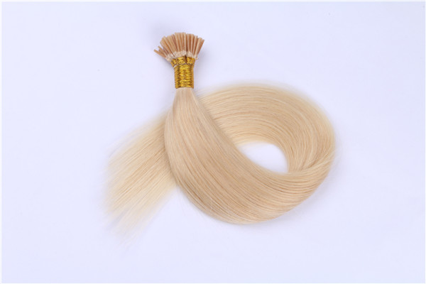 China Keratin Human Hair Extensions Supplier Pre-bonded Factory Price Italy Glue I-Tip Hair Extensions  LM266